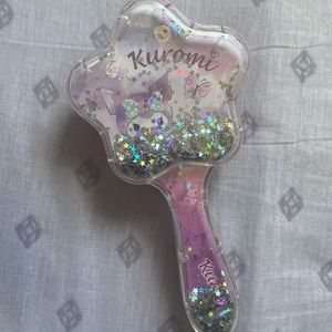 Kuromi Glitter Hairbrush